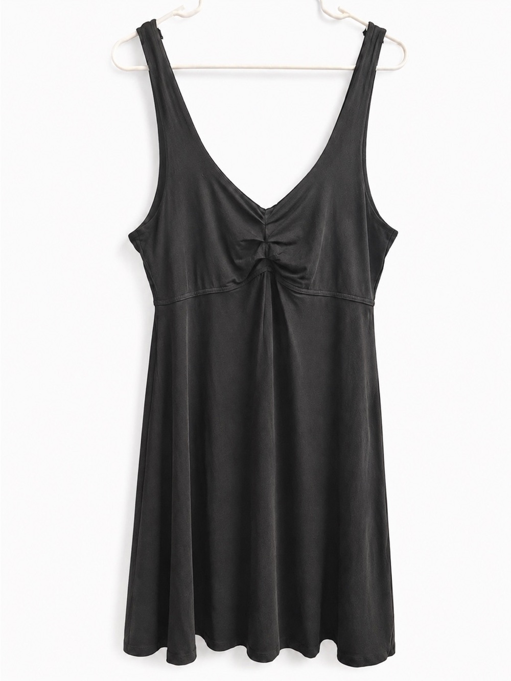 Volcom Black V-Neck Slip Top